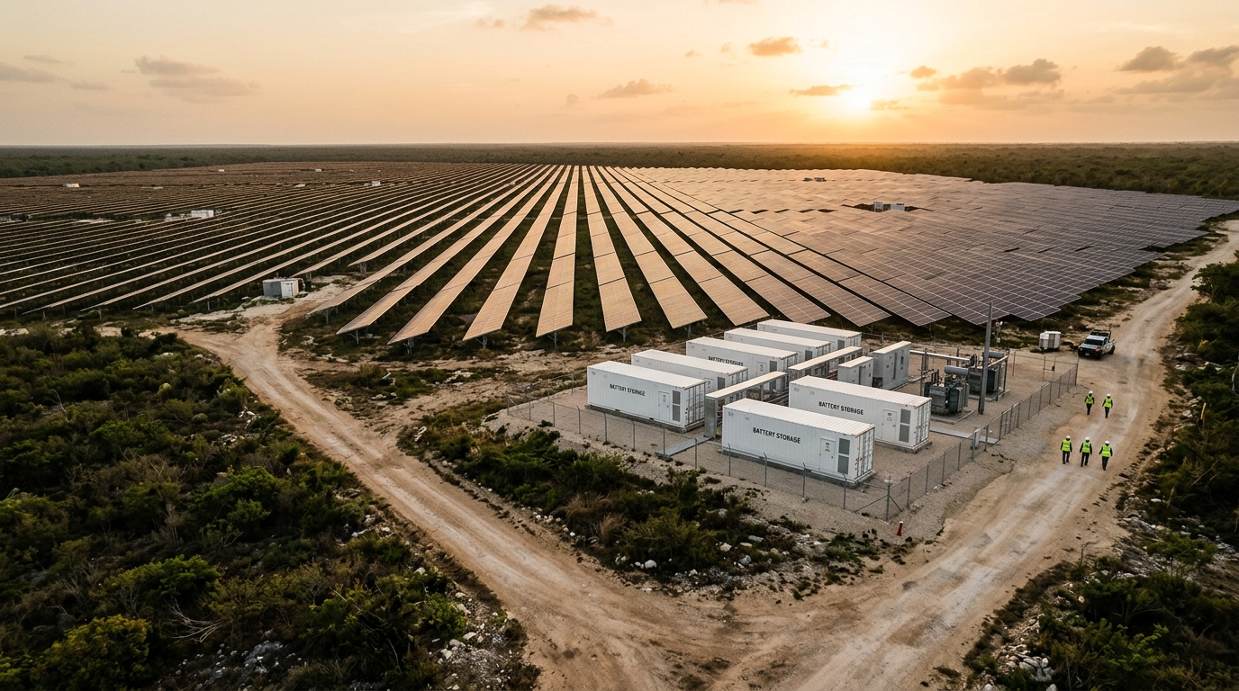 CIP arranca construcción de planta solar de 420 MW en Campeche