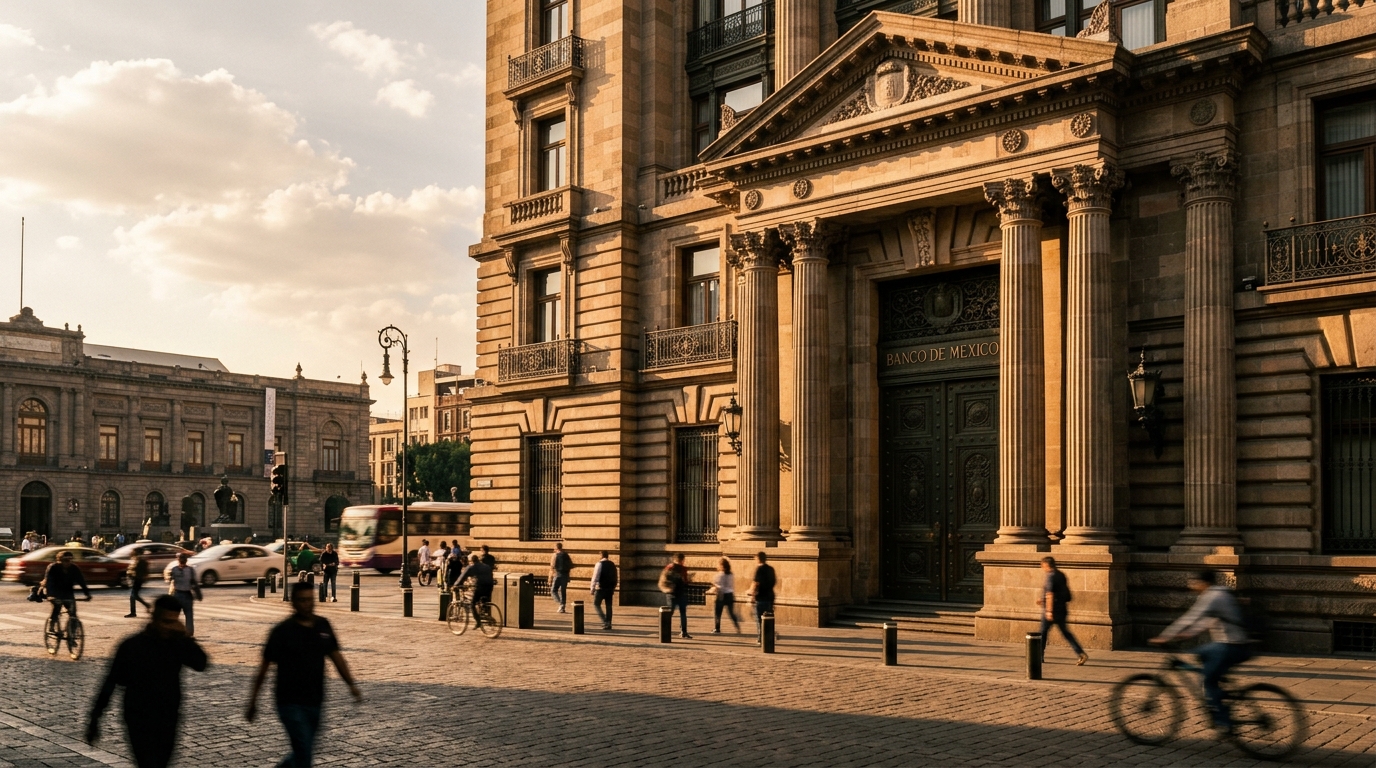 Banxico-Fed Rate Differential Falls to Record Low of 250 Points