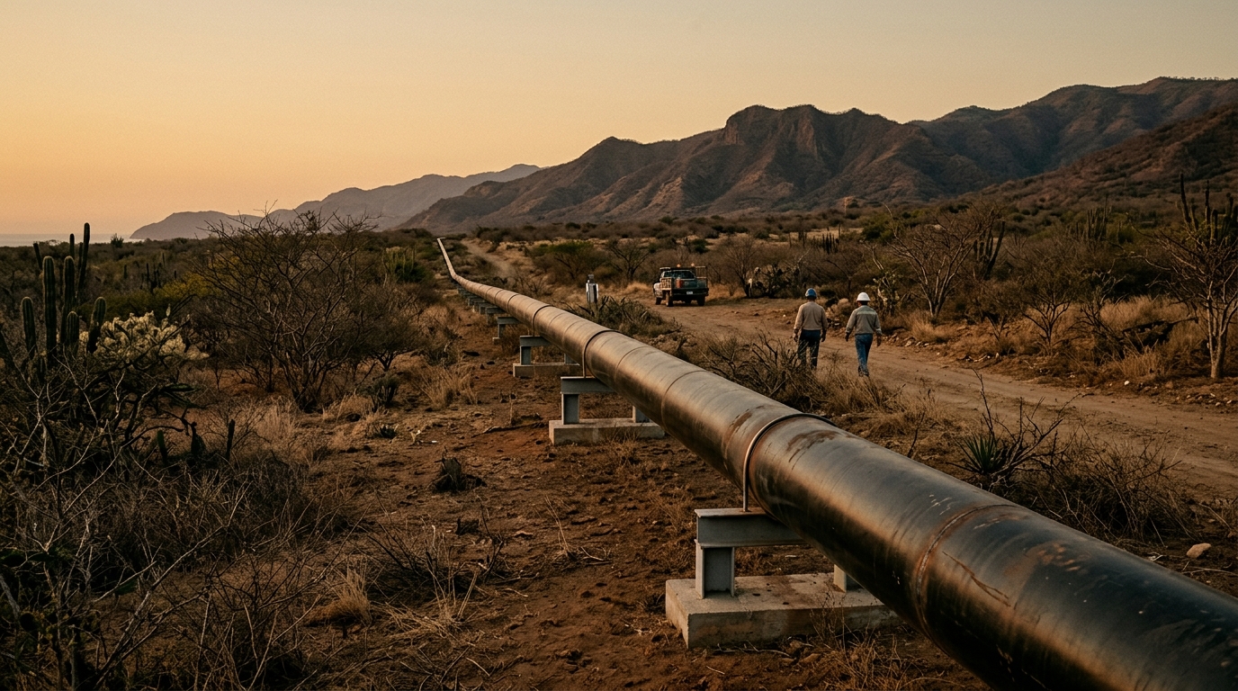 Esentia acquires the Guadalajara-Manzanillo pipeline for 400 million dollars and links Texas to the Pacific