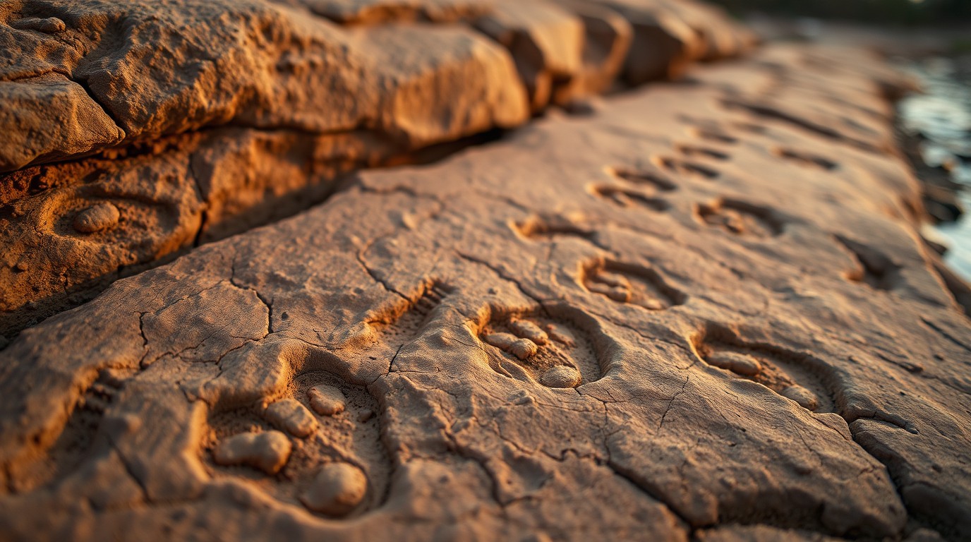 INAH confirma 50 huellas de dinosaurio de 65 millones de años en Apatzingán