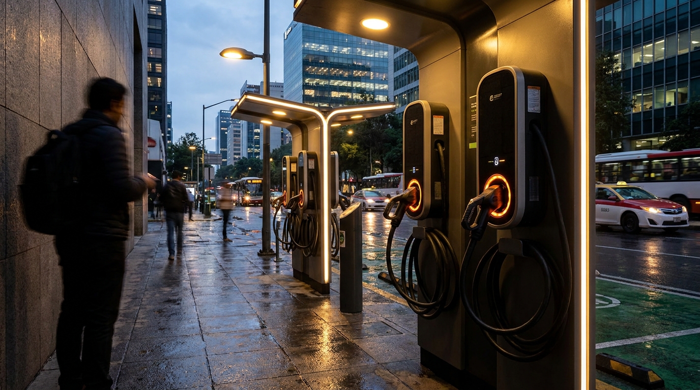 México supera las 60 mil conexiones de carga para autos eléctricos