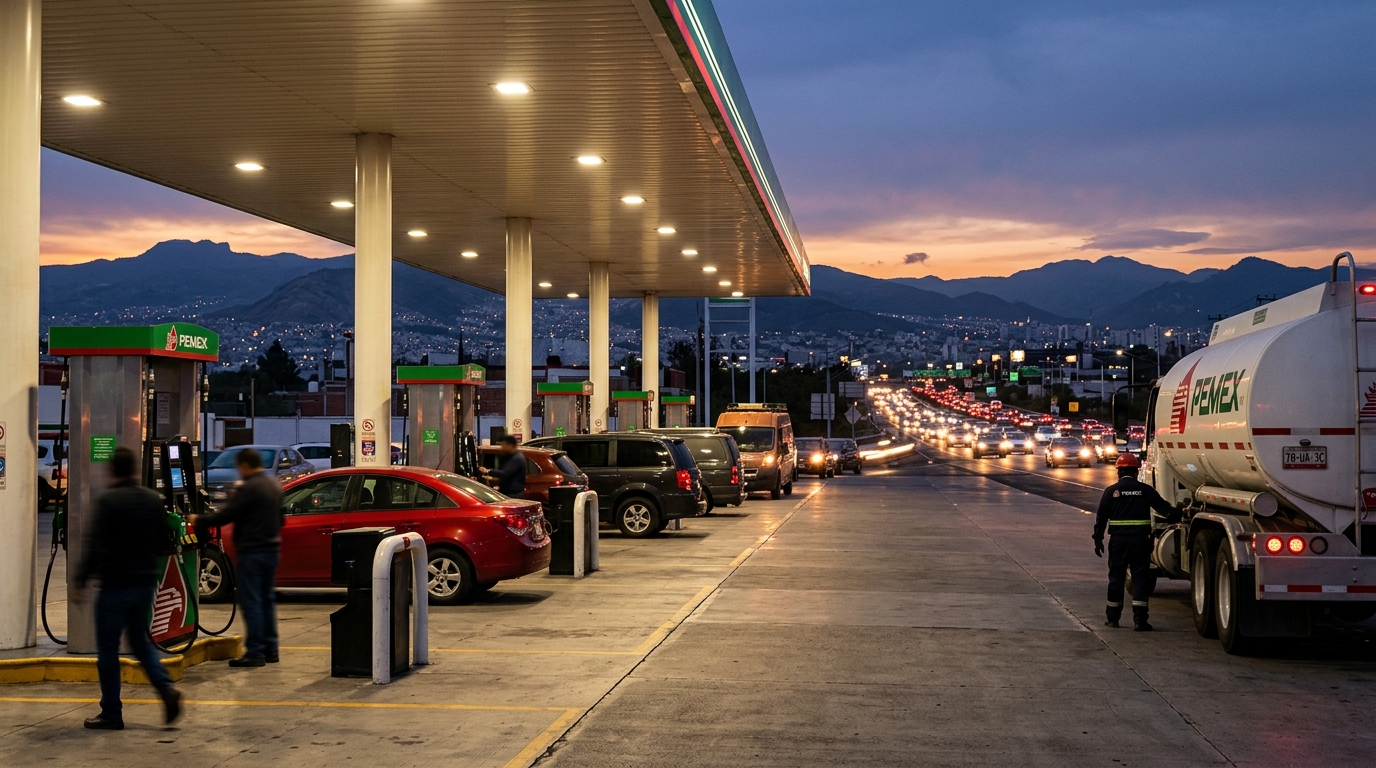 México recorta subsidio a gasolinas a 63% mientras el G7 libera reservas