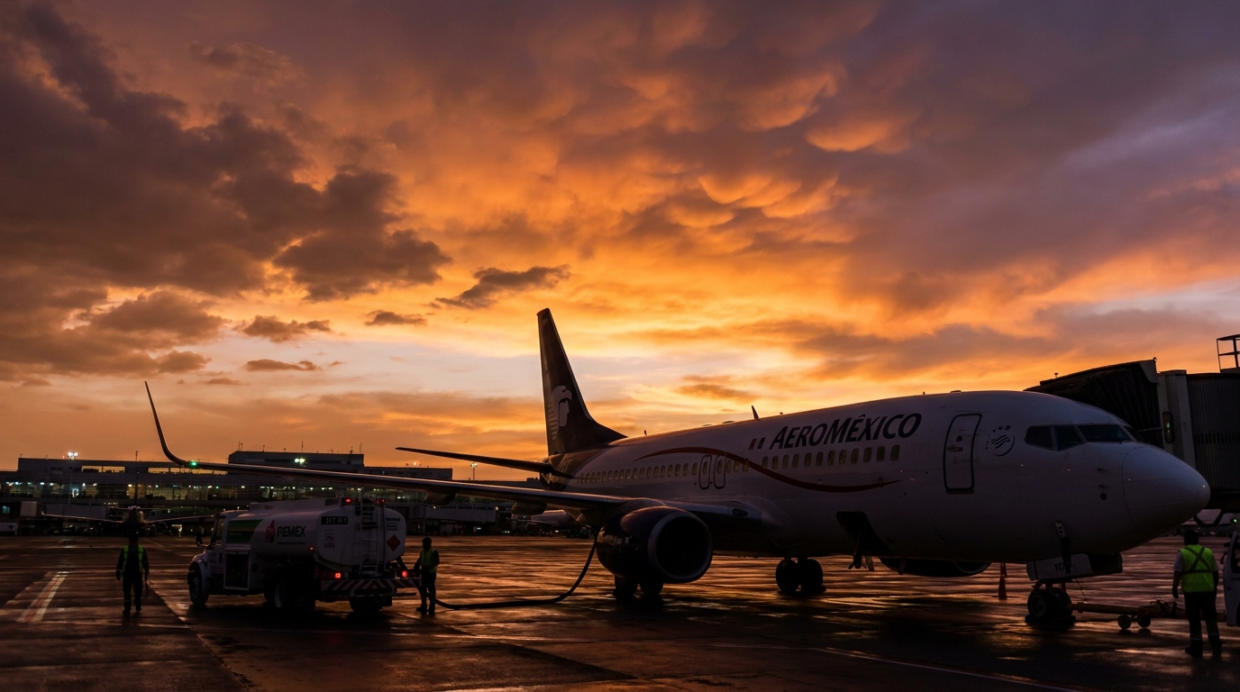Mexican Airlines Lose 3,300 Million Pesos to Jet Fuel Surge in Q2 2026