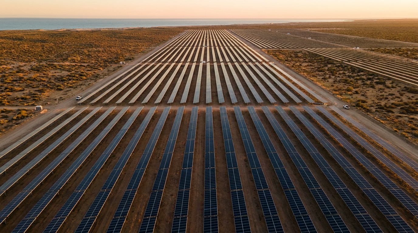 Planta solar de Puerto Peñasco opera al 100% en sus dos primeras etapas