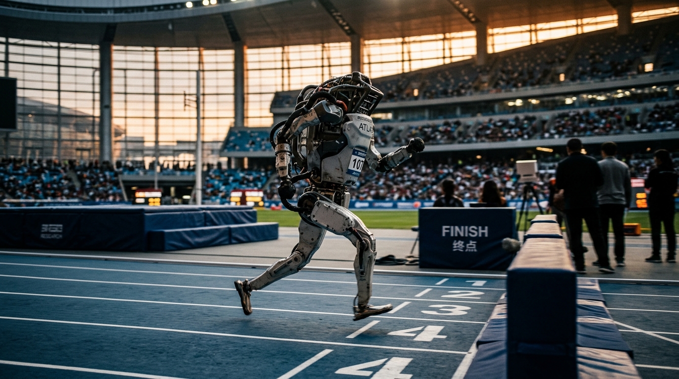 Humanoid Robot Runs 100 Meters in 9.39 Seconds, Breaking Usain Bolt's Record