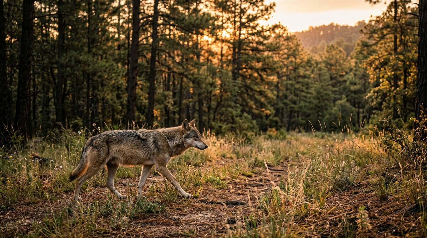 Trump ordena revisar en 90 días la protección federal del lobo mexicano