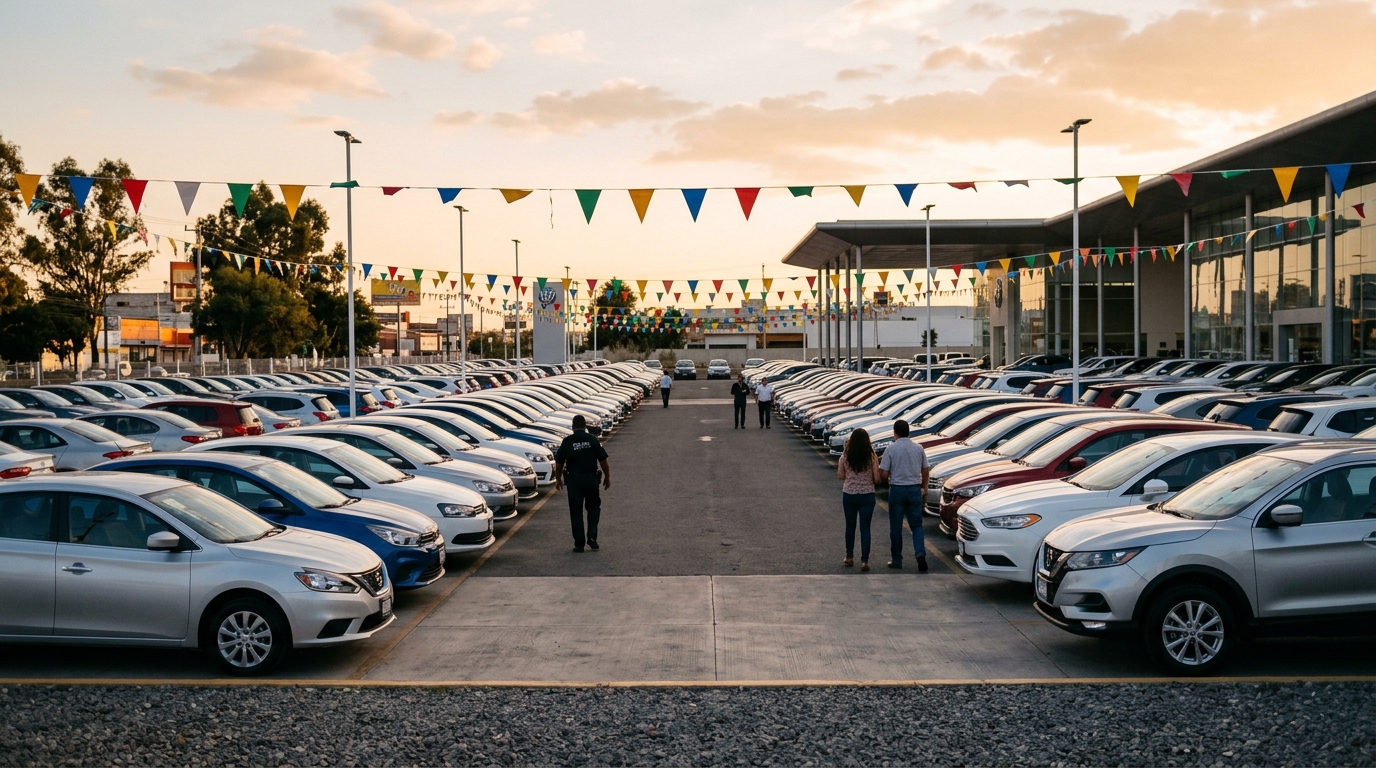 Venta de autos en México perfila récord en 2026 pese a aranceles